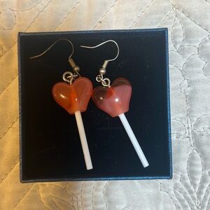 Handmade Heart-Candy earrings